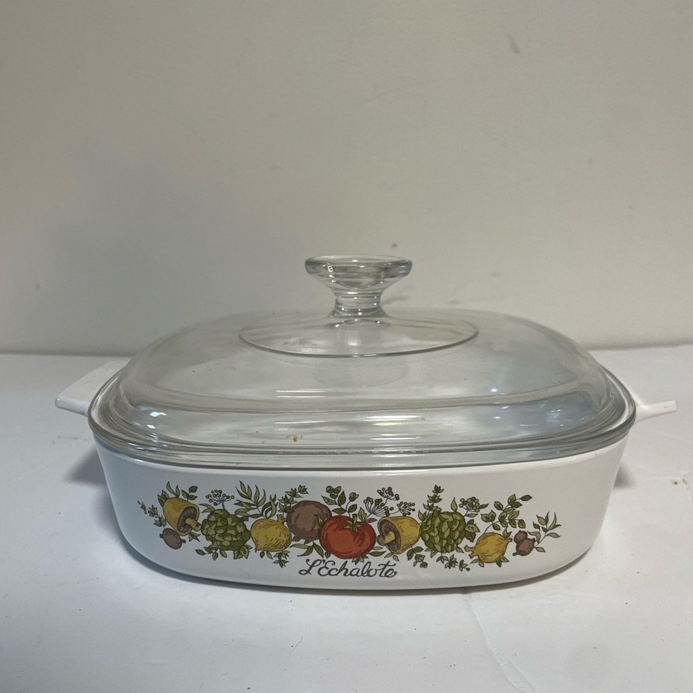Corning Ware L’Echalote Casserole Dish with Lid